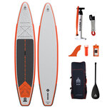 2x SUP-Stand UP Paddle Board, SHARK SUP, Touring 12.6x30x6, Grijs / Ch